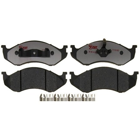 R/M Brakes BRAKE PADS OEM OE Replacement Hybrid Technology Includes Mounting Hardware EHT477H